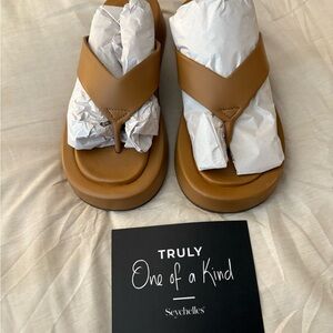 Seychelles Tan Sandals